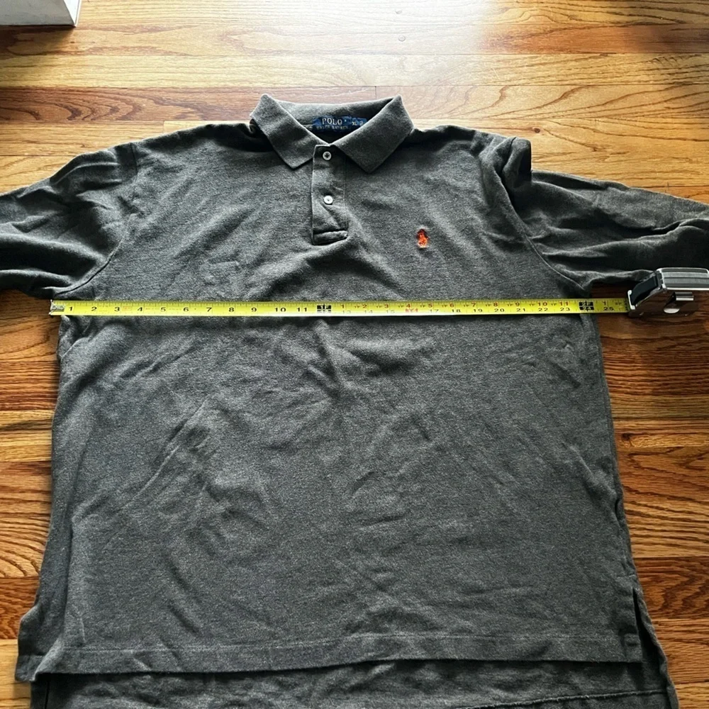 Polo Ralph Lauren Long Sleeve Loden Green Cotton Shirt Size XL